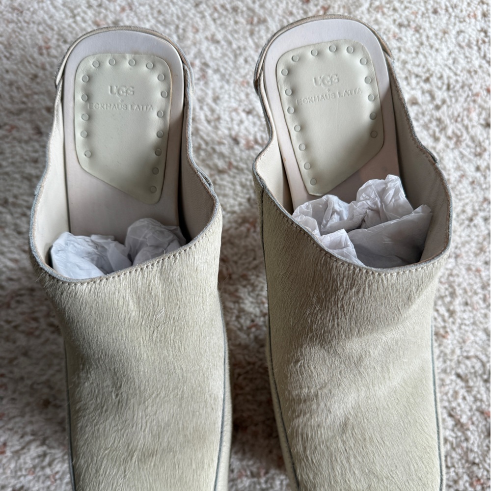 New UGG x Eckhaus Latta El Boogie Platform Heels - Picture 8 of 9